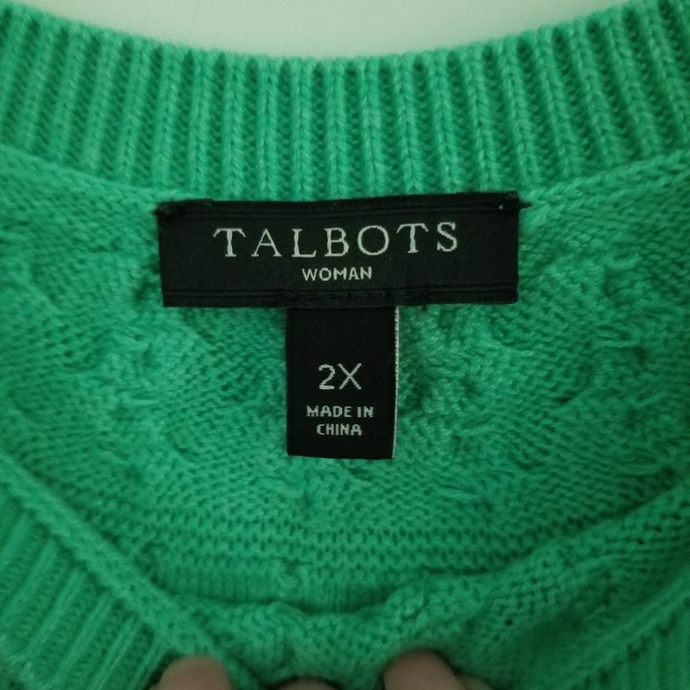 Spearmint green sweater